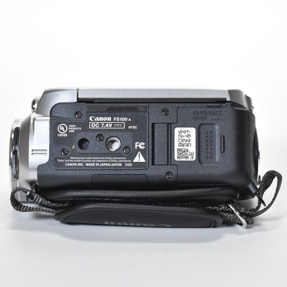 Canon FS100 Flash Memory Camcorder 48x Optical Zoom 2.7" LCD 8GB SD Card MINT - Picture 10 of 16